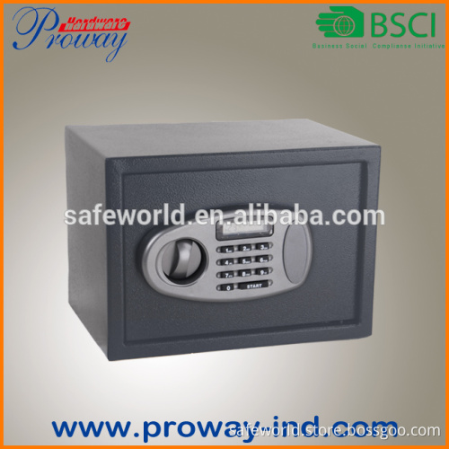 digital electronic security safes with LCD display Blue background light